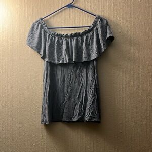 Women’s Abercrombie and Fitch off the shoulder top.